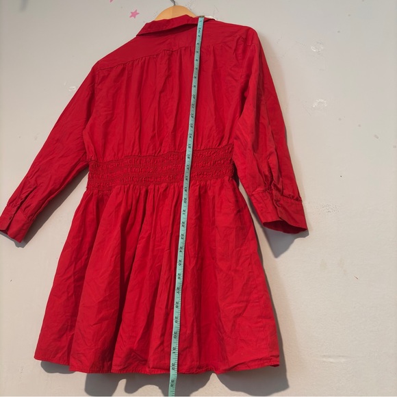 Zara Scarlet Mini Dress 100% cotton - Picture 16 of 16